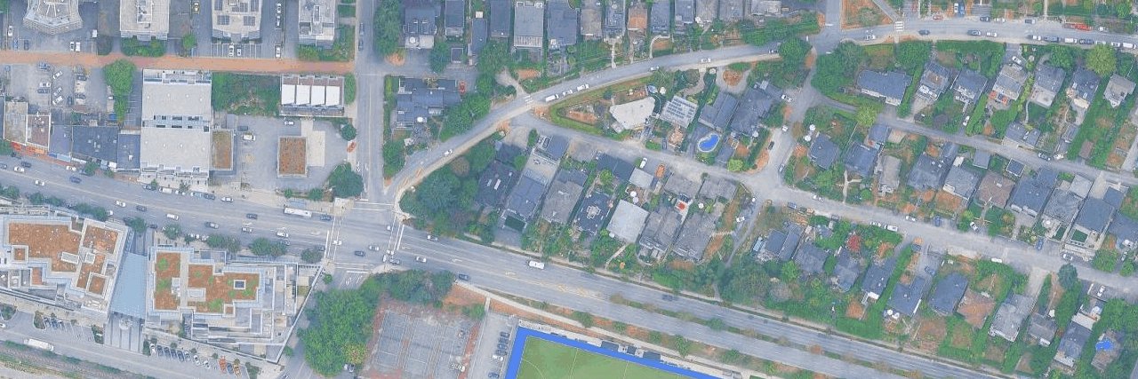 aerial view