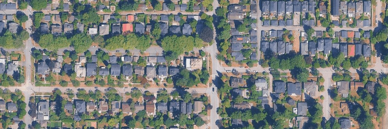 Morrisette Farmhouse aerial view