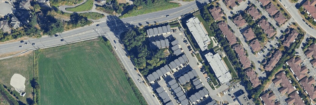 Parallel North aerial view