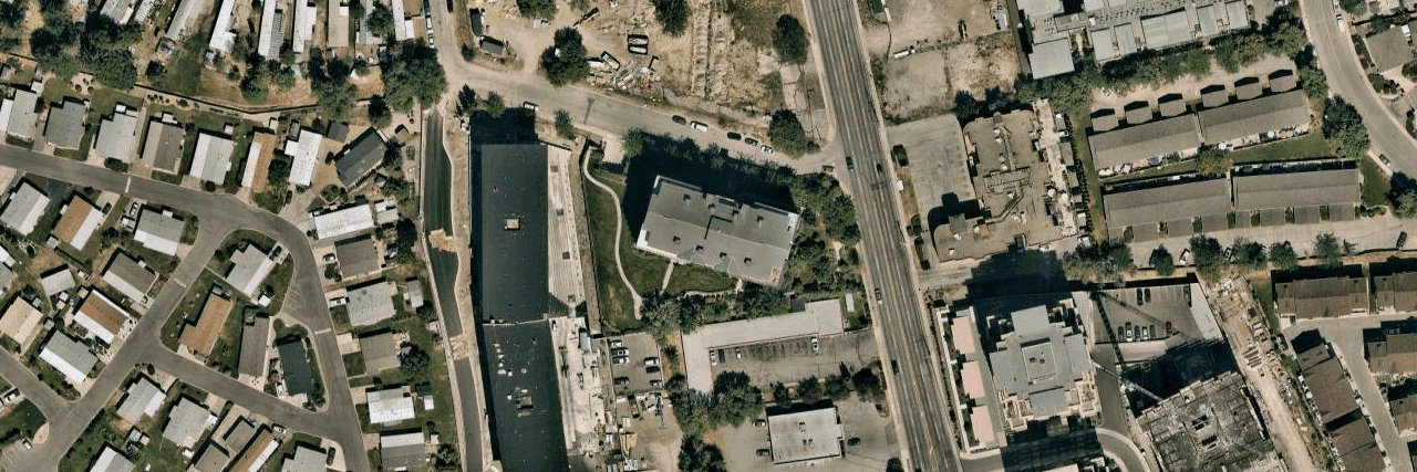 aerial view
