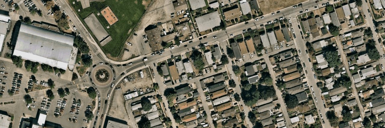 aerial view