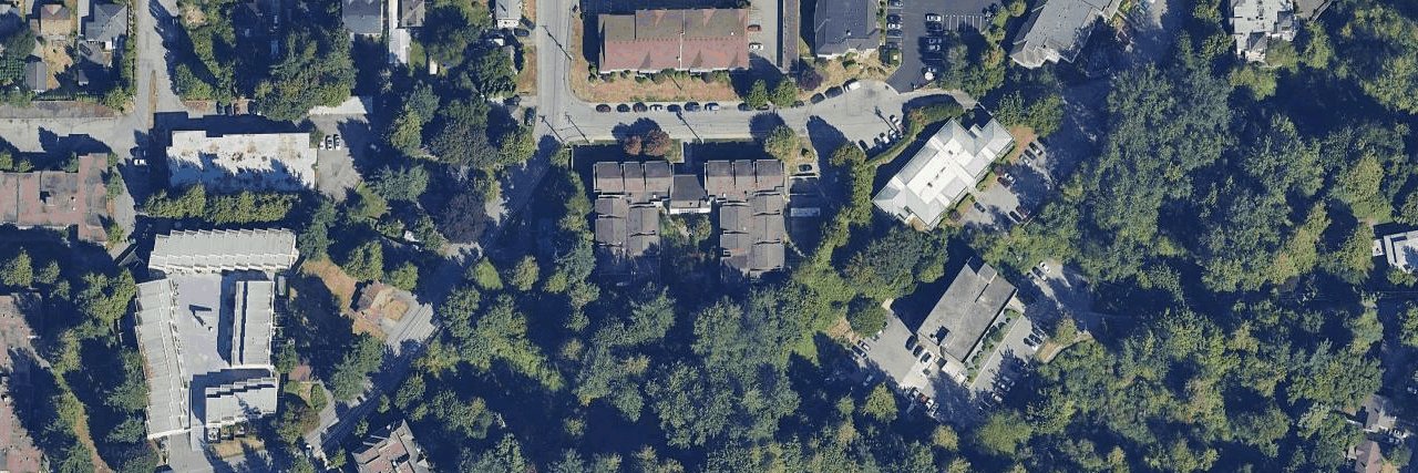 Bakerview Place aerial view