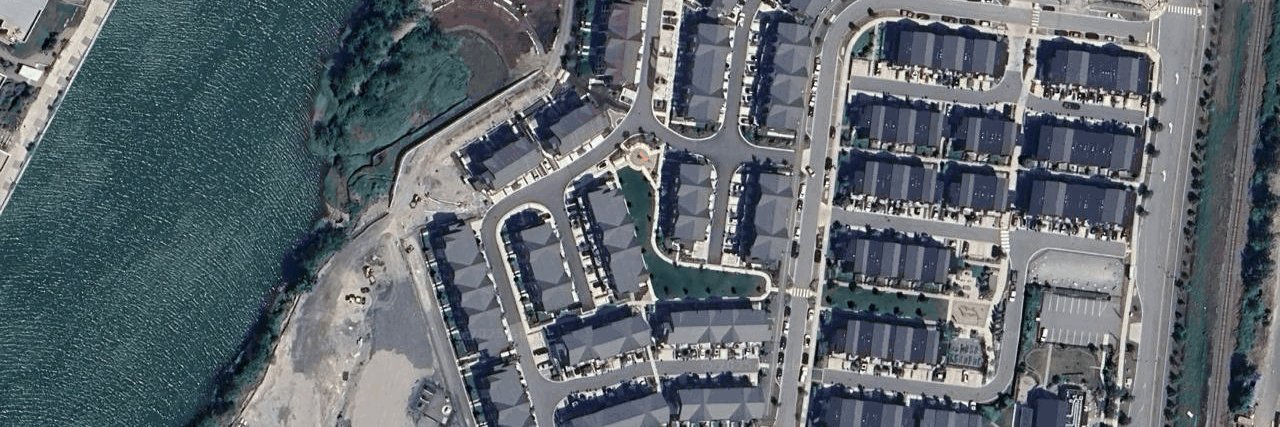 Seaandsky aerial view