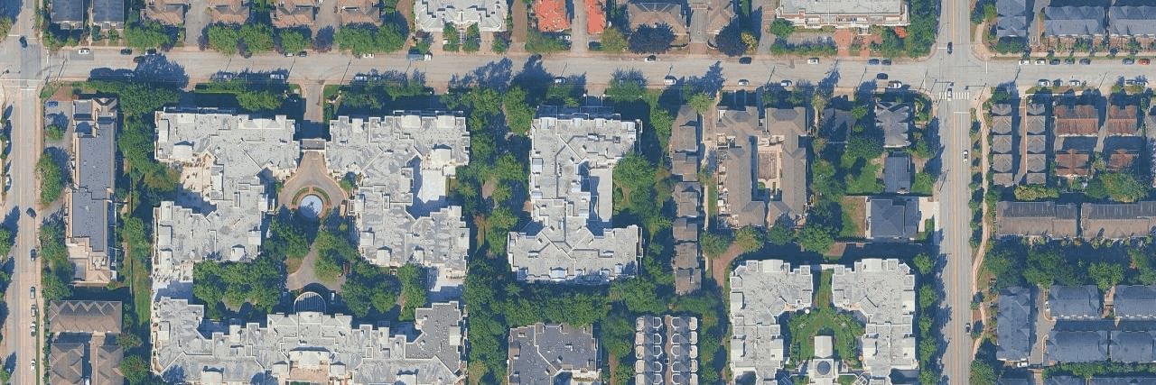 The Monterey aerial view