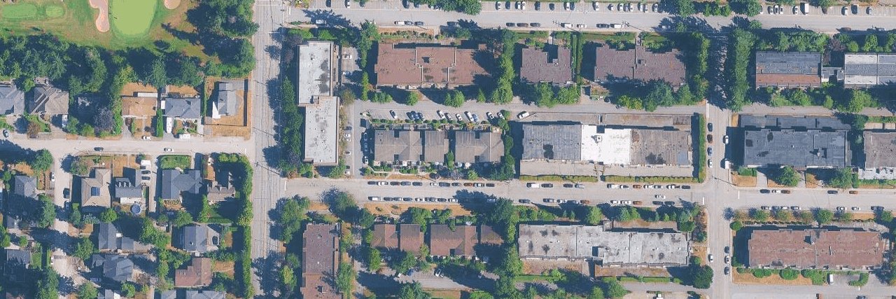 Oakwood aerial view