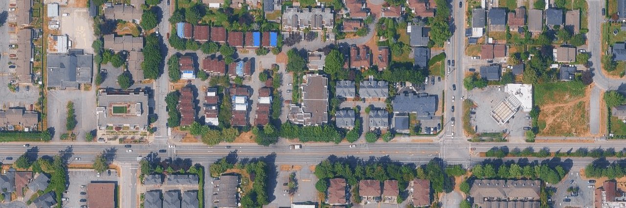 Oak Glenn Terrace aerial view