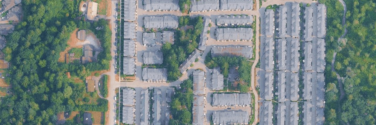 Canopy At Tynehead Park aerial view