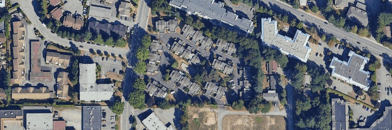 Abbotsford Court aerial view