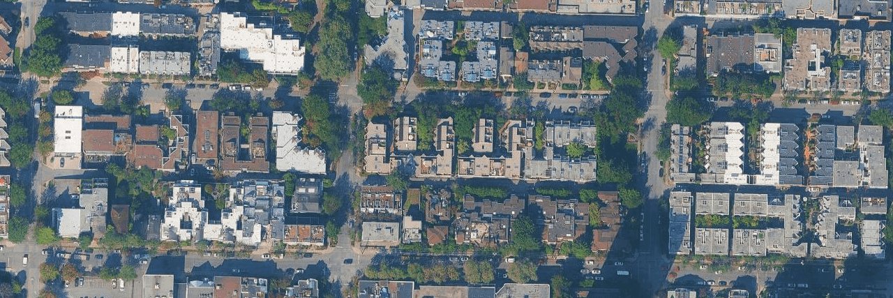 Laurel Court aerial view