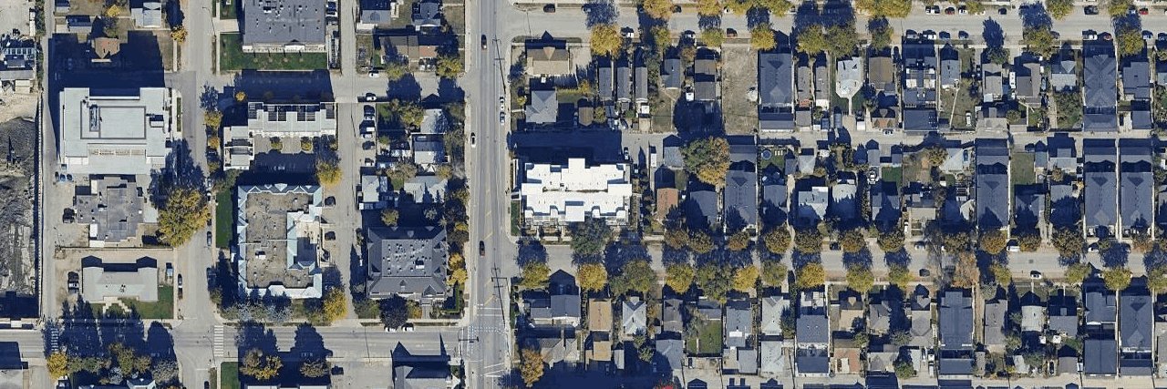 aerial view