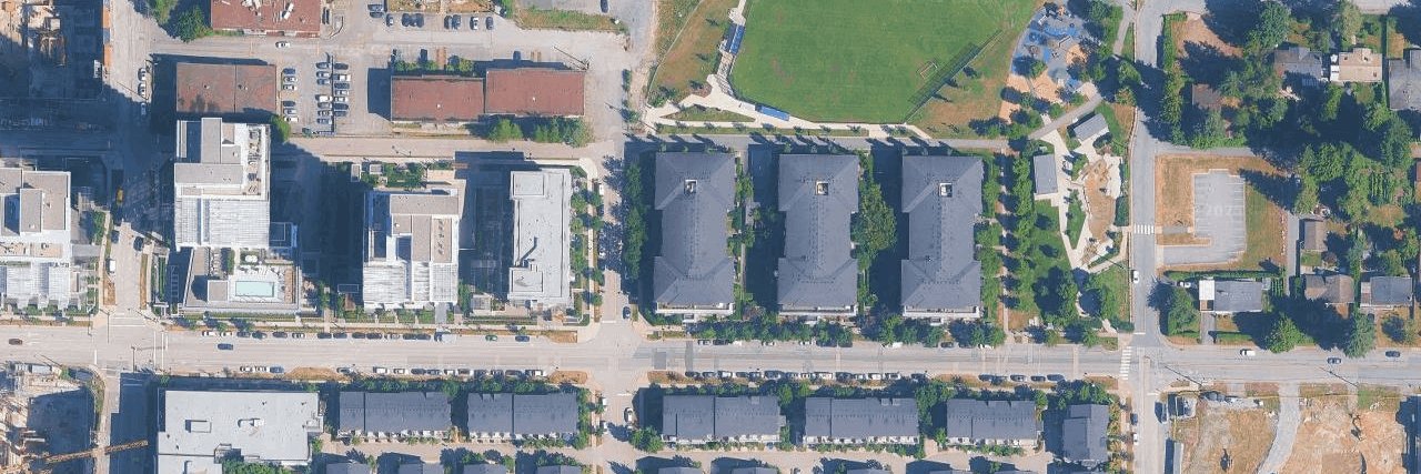 Foster West aerial view