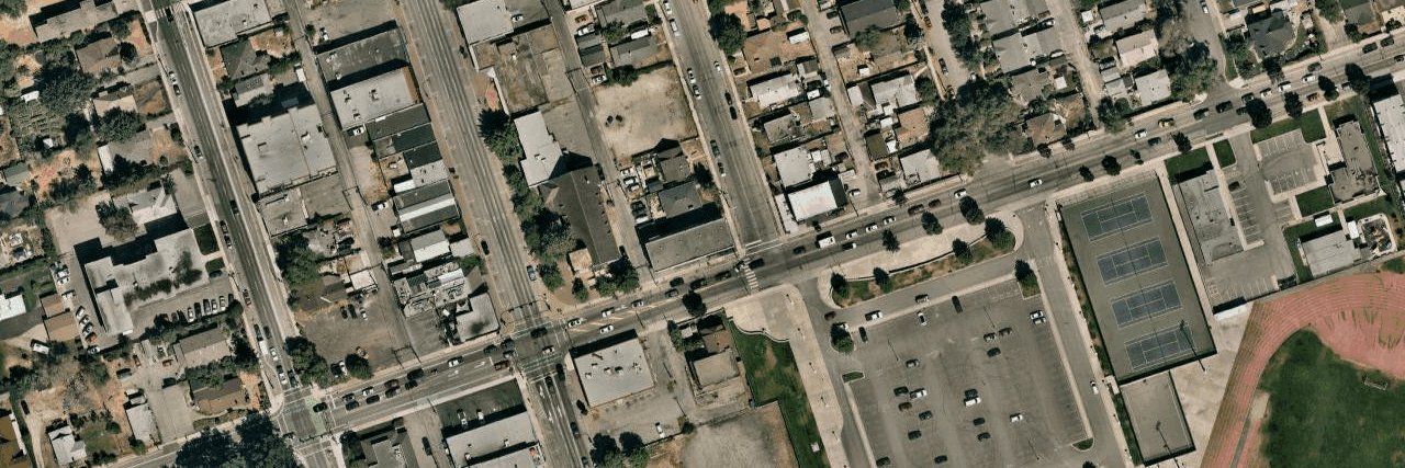 aerial view