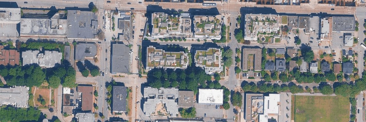 West 10th Maple At Arbutus aerial view