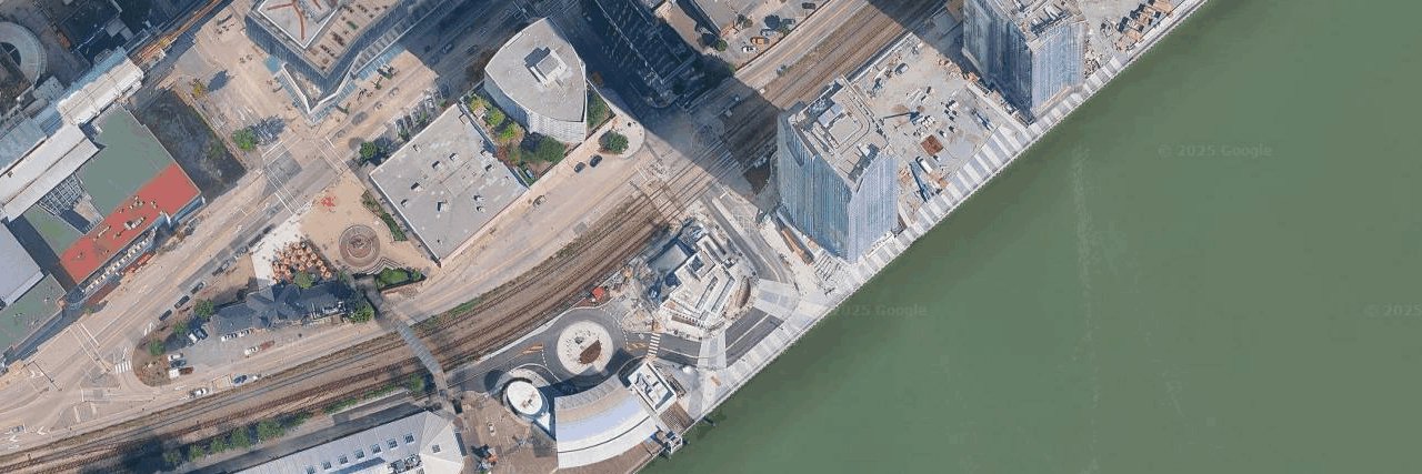 aerial view