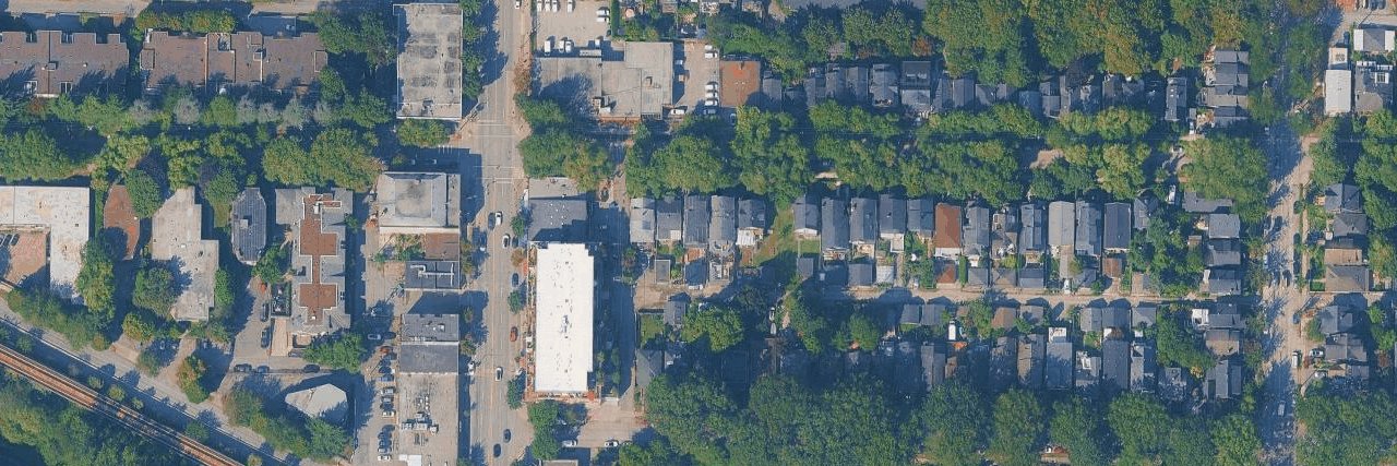 aerial view