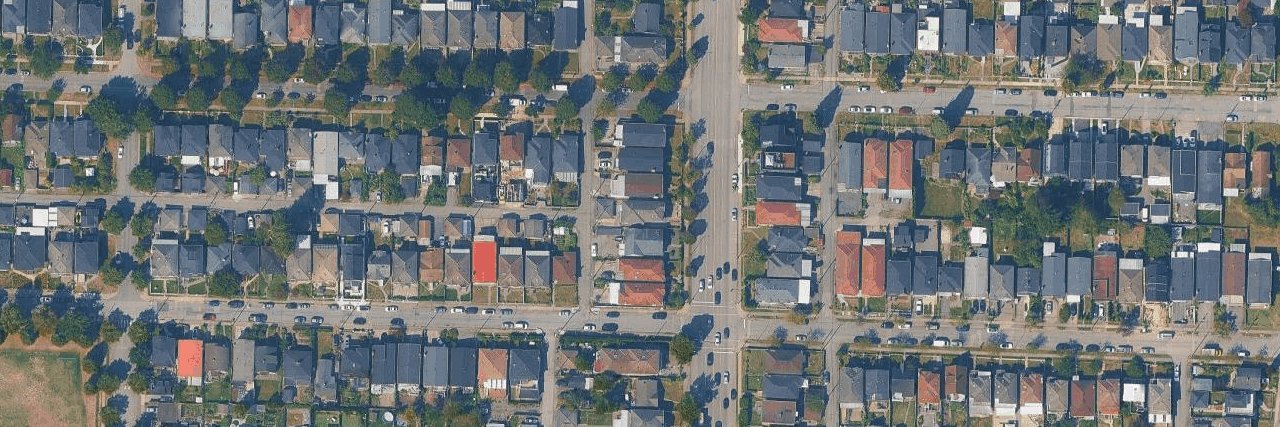 aerial view