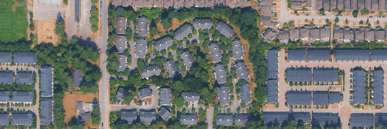 Natures Walk aerial view