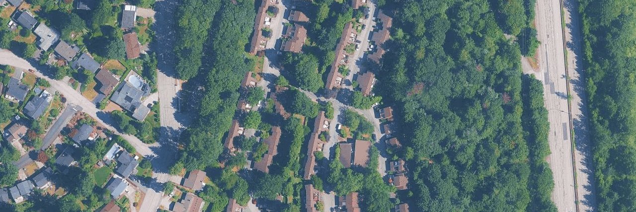 Easthill aerial view