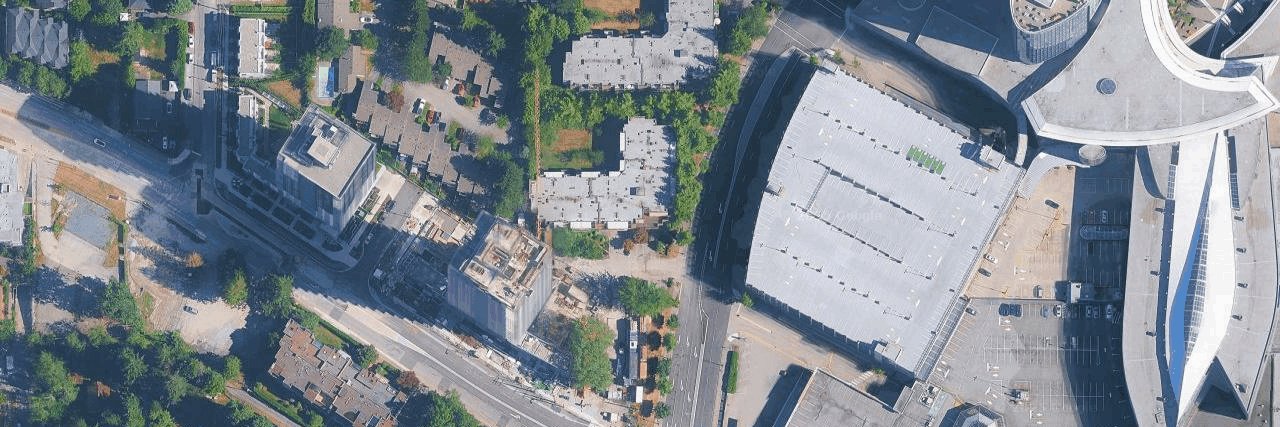 Sutton Manor aerial view