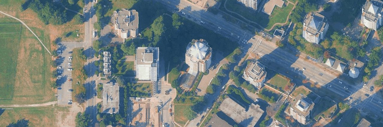 Metropolitan aerial view