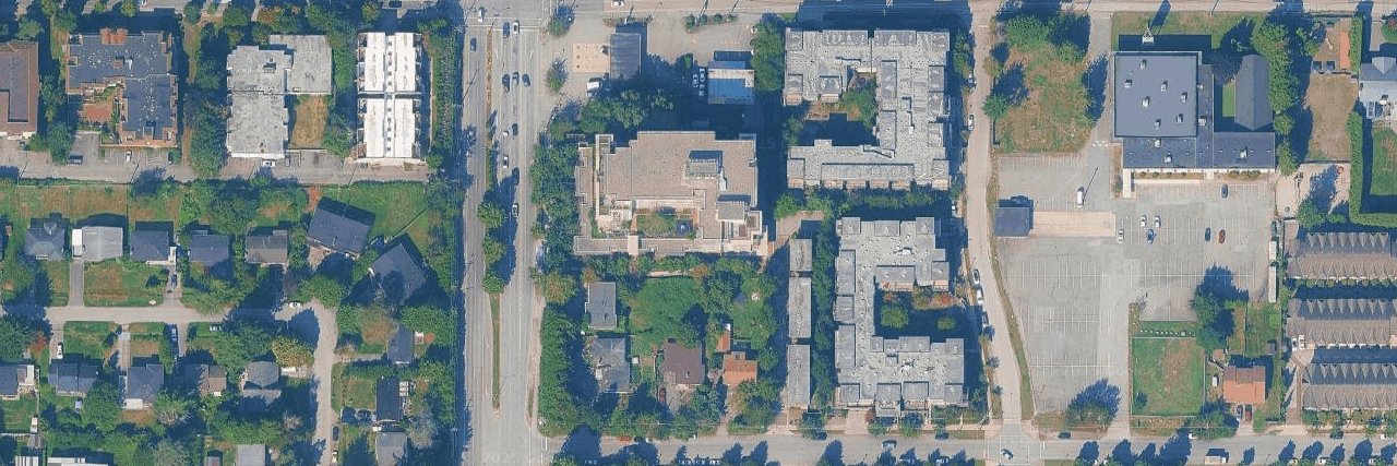 Fullerton aerial view