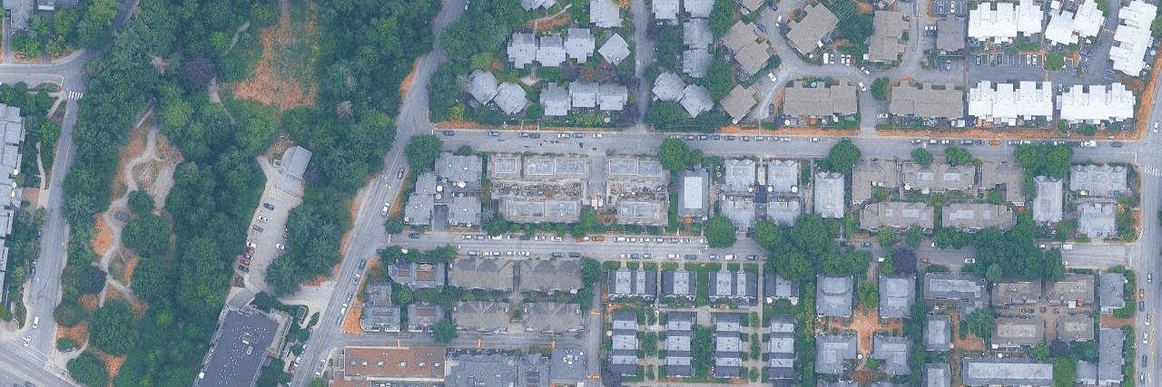Heywood Lane aerial view