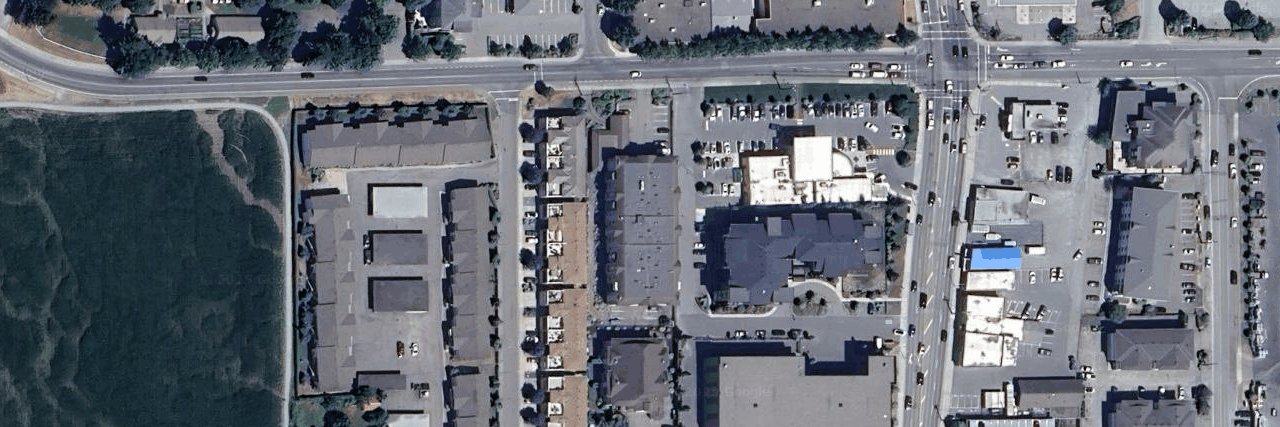 Knight Lodge aerial view