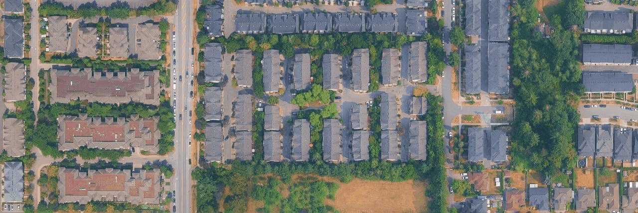 Boardwalk aerial view