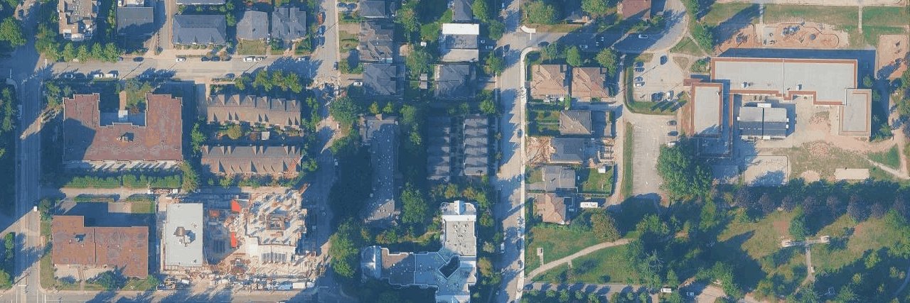 Townewalk aerial view