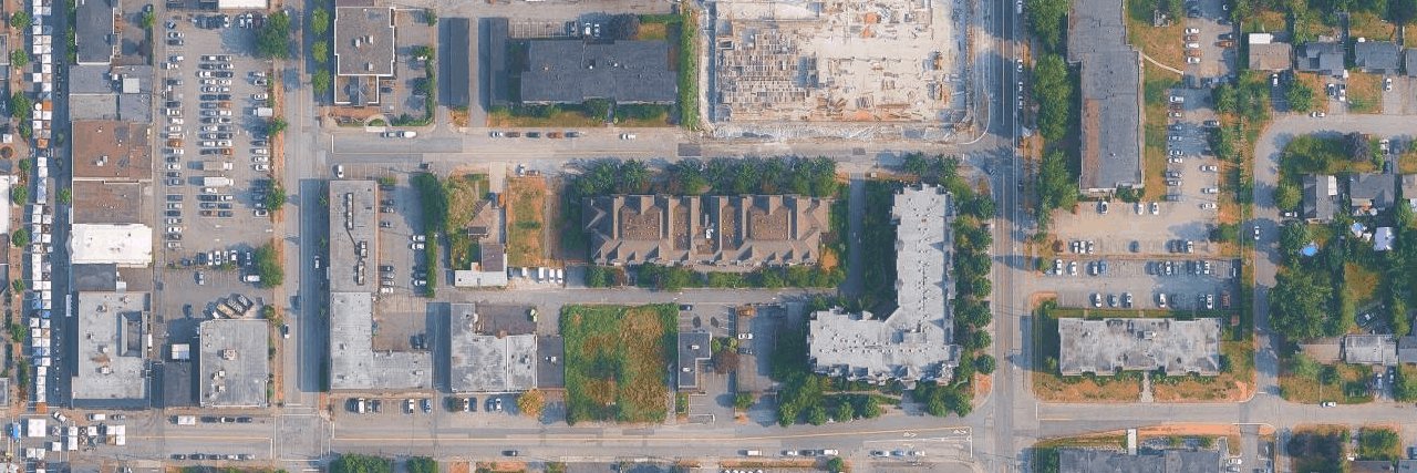 West On The Village Walk aerial view