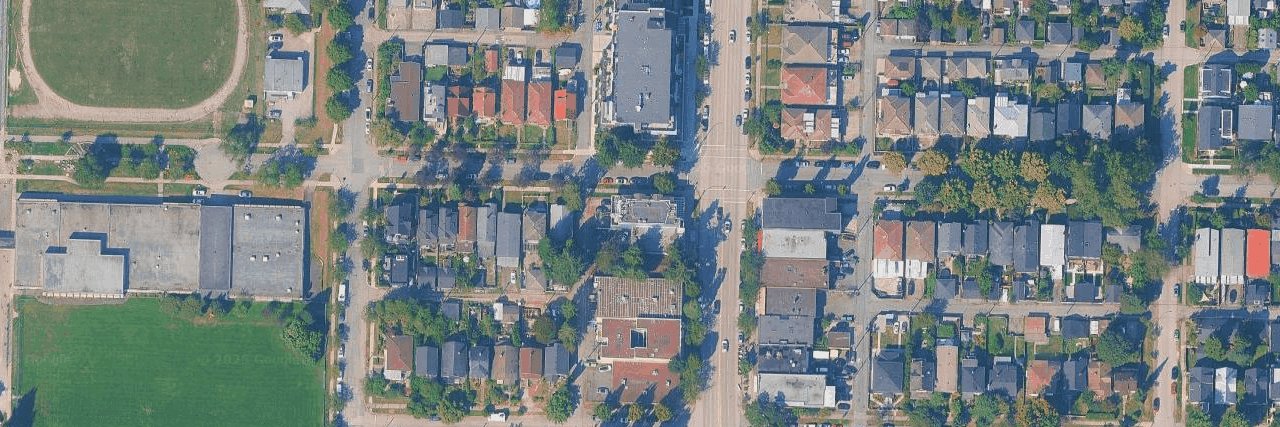 aerial view