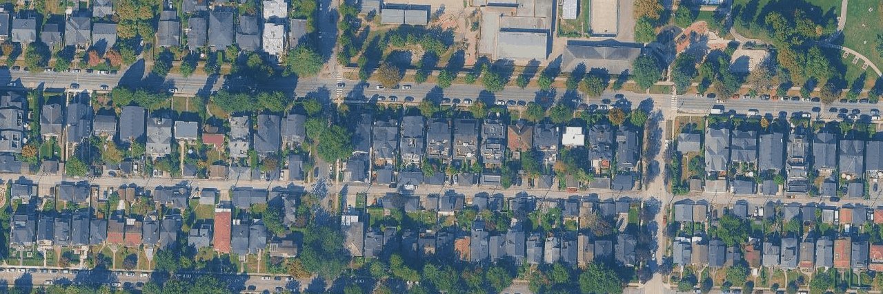 Theo's Walk aerial view