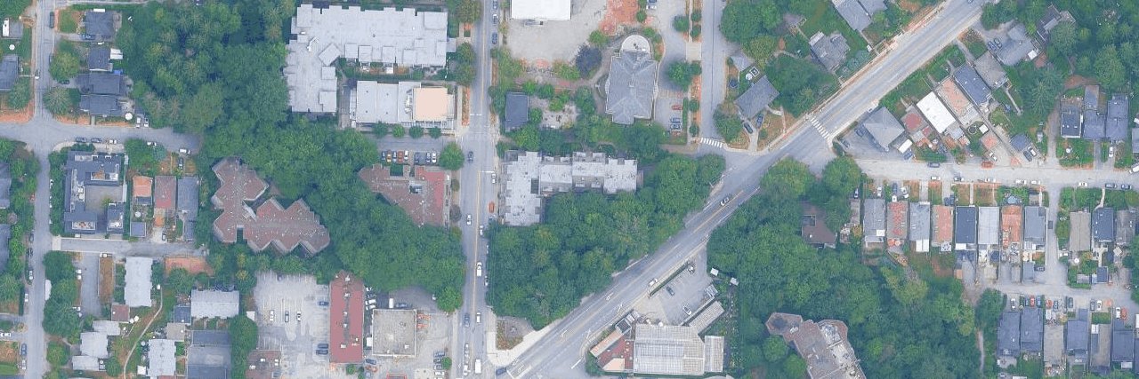 Lynn Valley Terrace aerial view