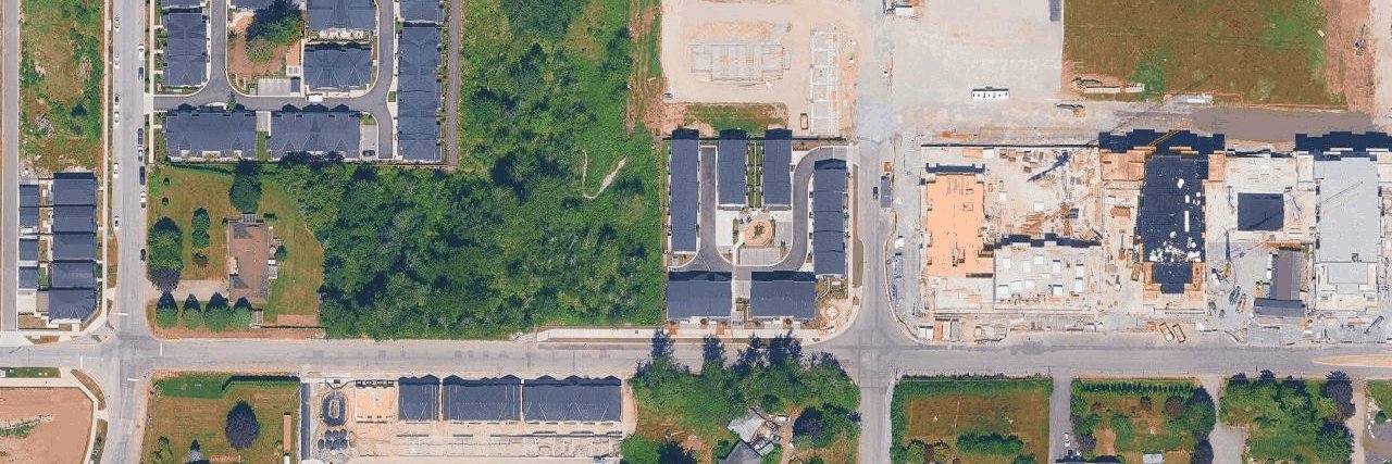 Forum By Hayer Builders Group aerial view