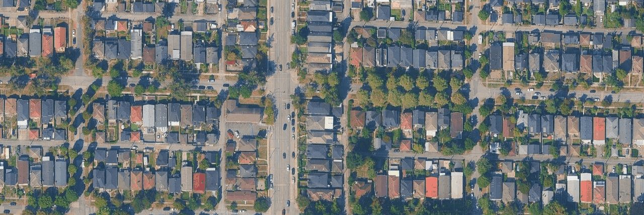 aerial view