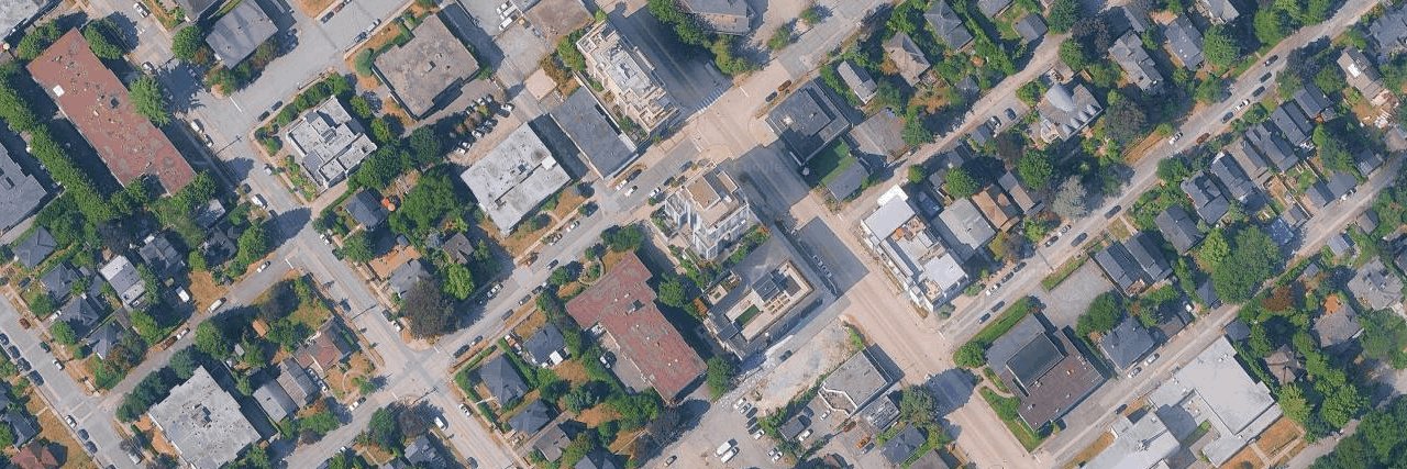 258 Condos aerial view