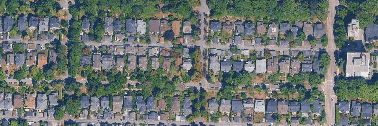Kitsilano aerial view