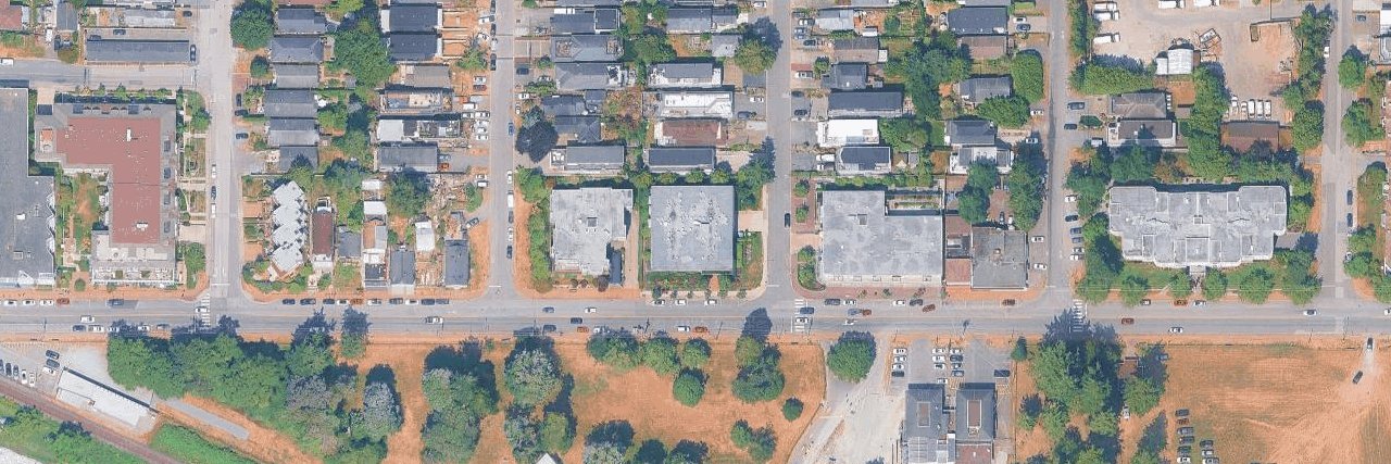 Promenade aerial view