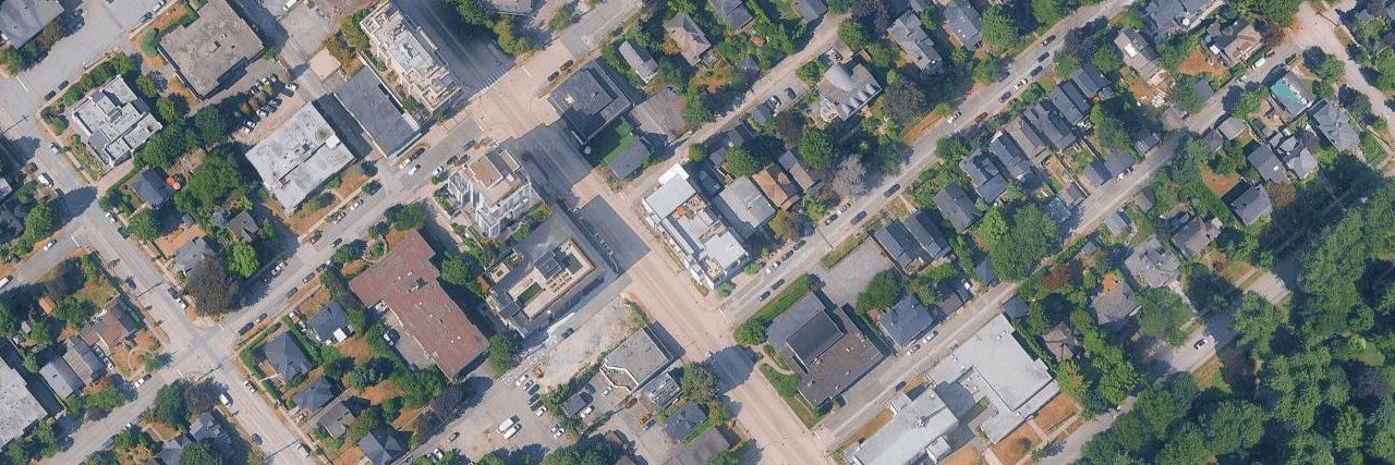 St. George's Manor aerial view