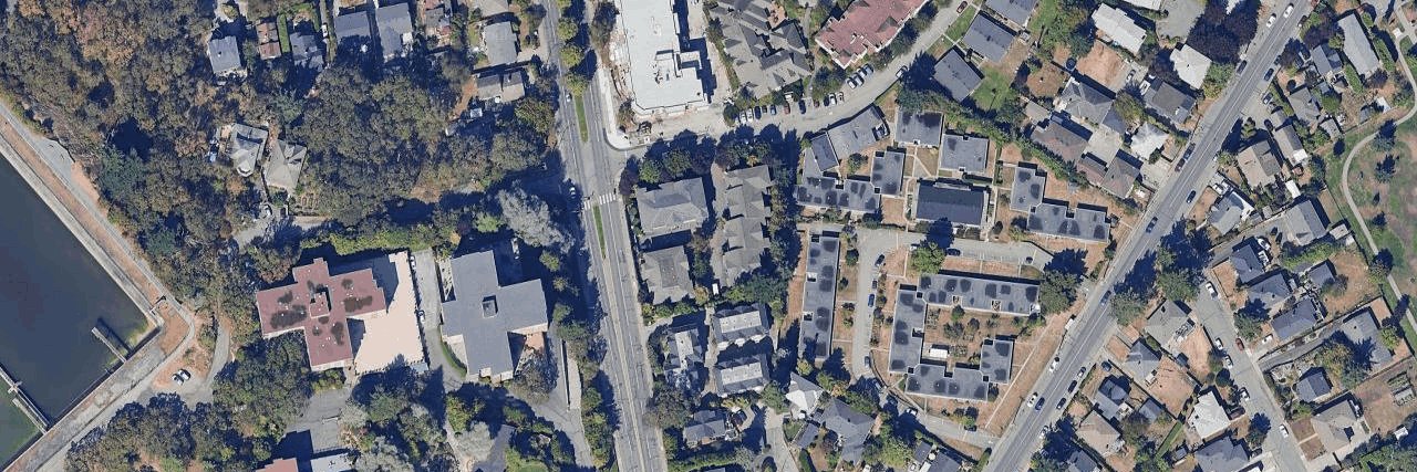Copperwood Court aerial view
