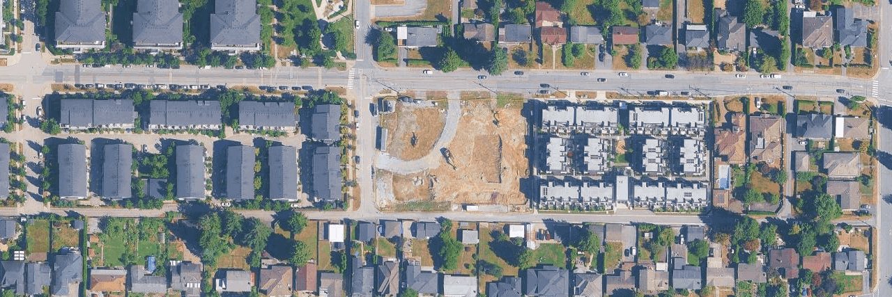 The Grove aerial view