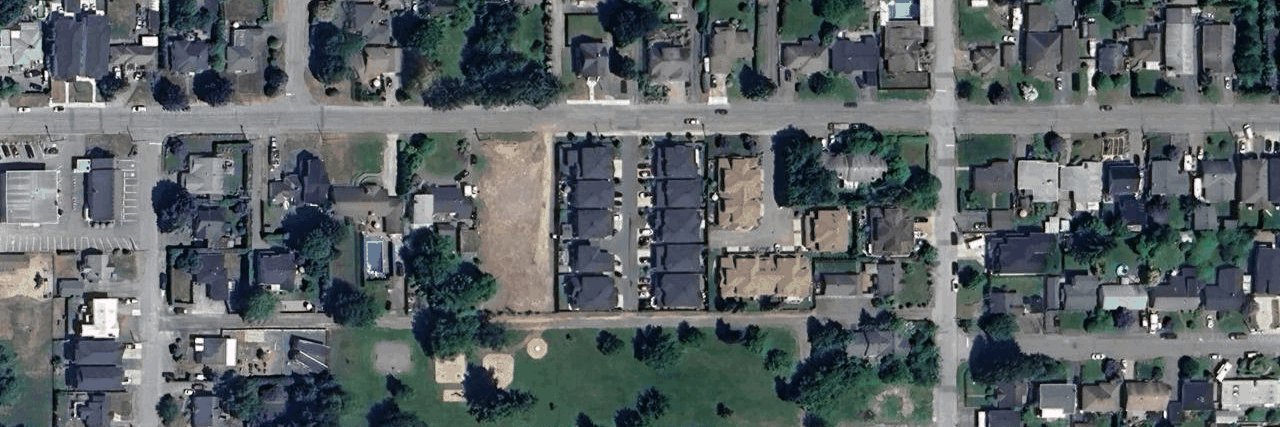 Bonny Lane aerial view