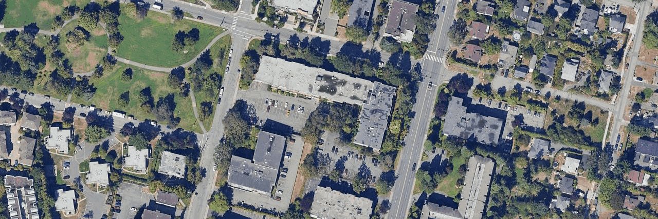 Kensington Terrace aerial view