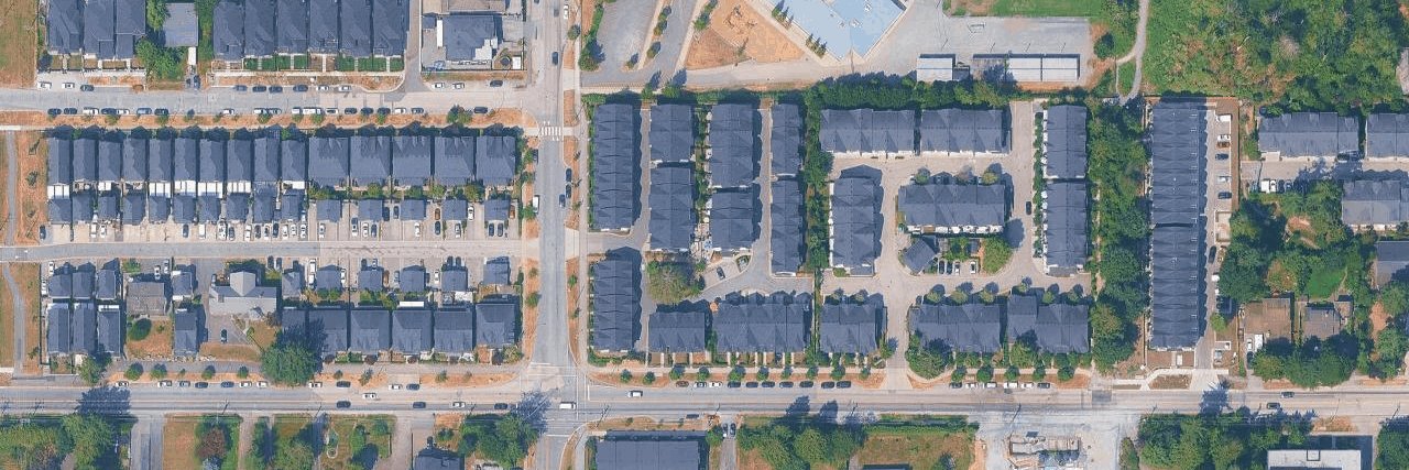 Blackberry Walk 3 aerial view