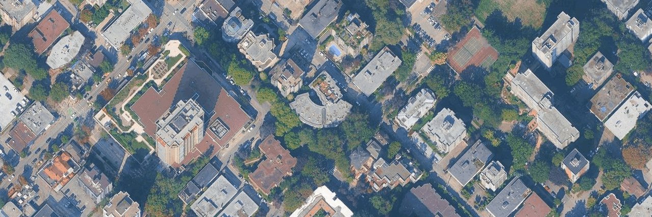 The Palladian aerial view