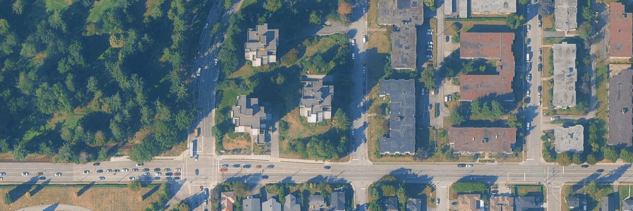 Balmoral On The Park aerial view