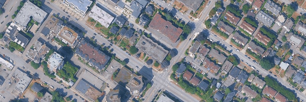 Bristol Court aerial view