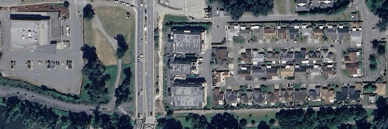 The Riverstone aerial view