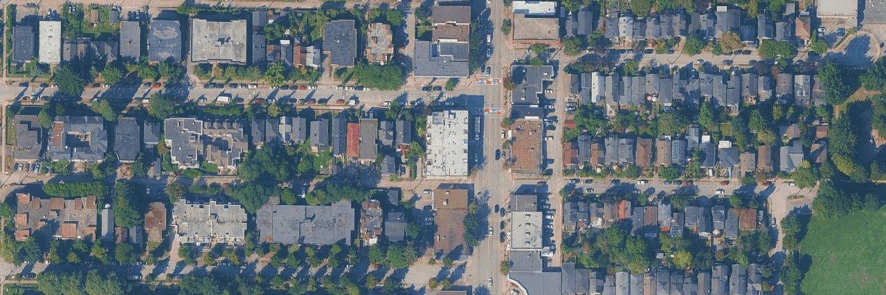 La Casa aerial view