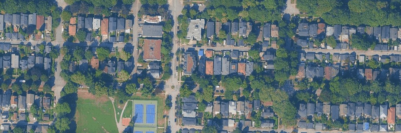 Douglas Park aerial view